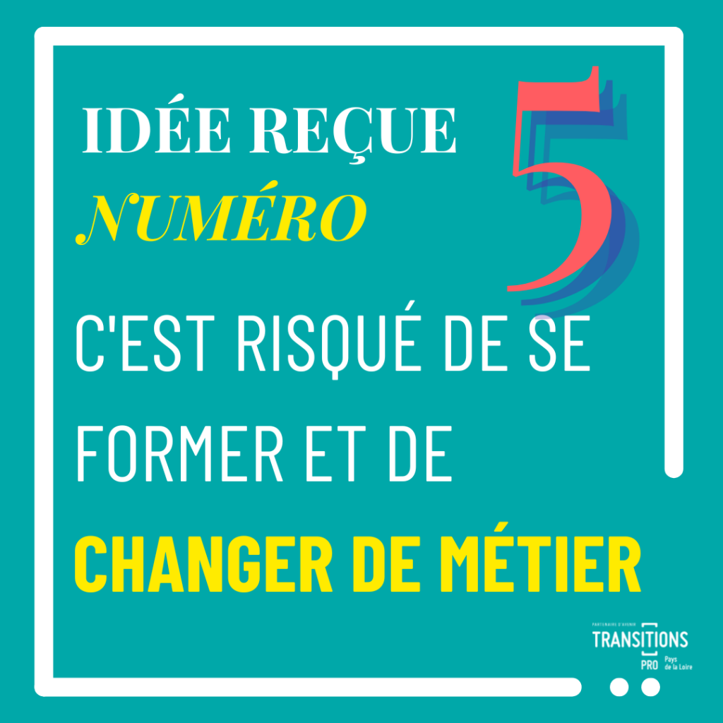 c'est risqué de changer de métier